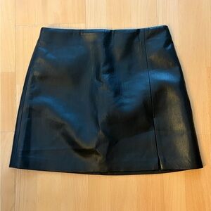 Aritzia Black Mini Skirt